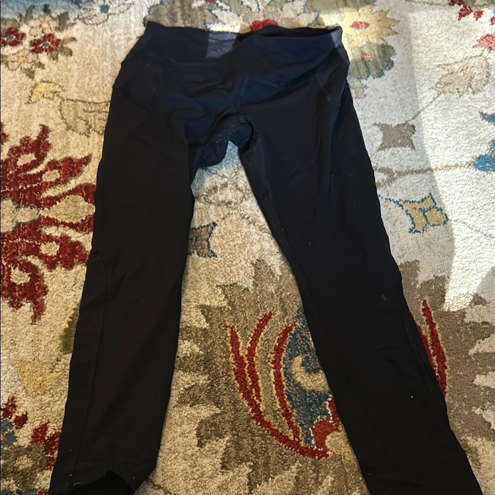 RBX Jet Black Activewear Leggings